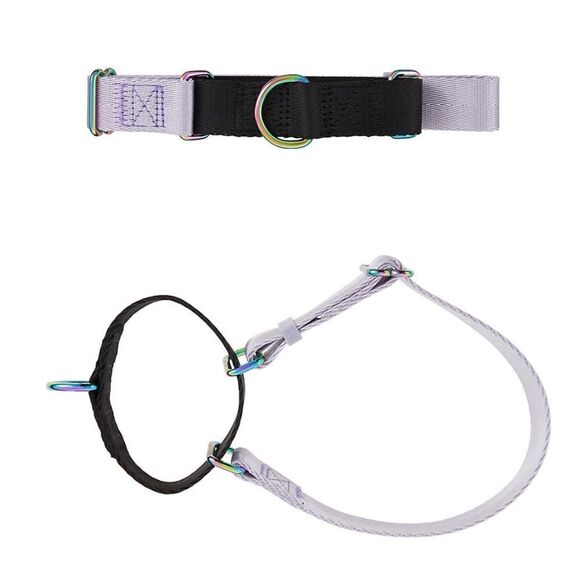 Top Paw No-Slip Martingale Dog Training Collar Lavender Pale Purple TopPaw NWT - Picture 1 of 9